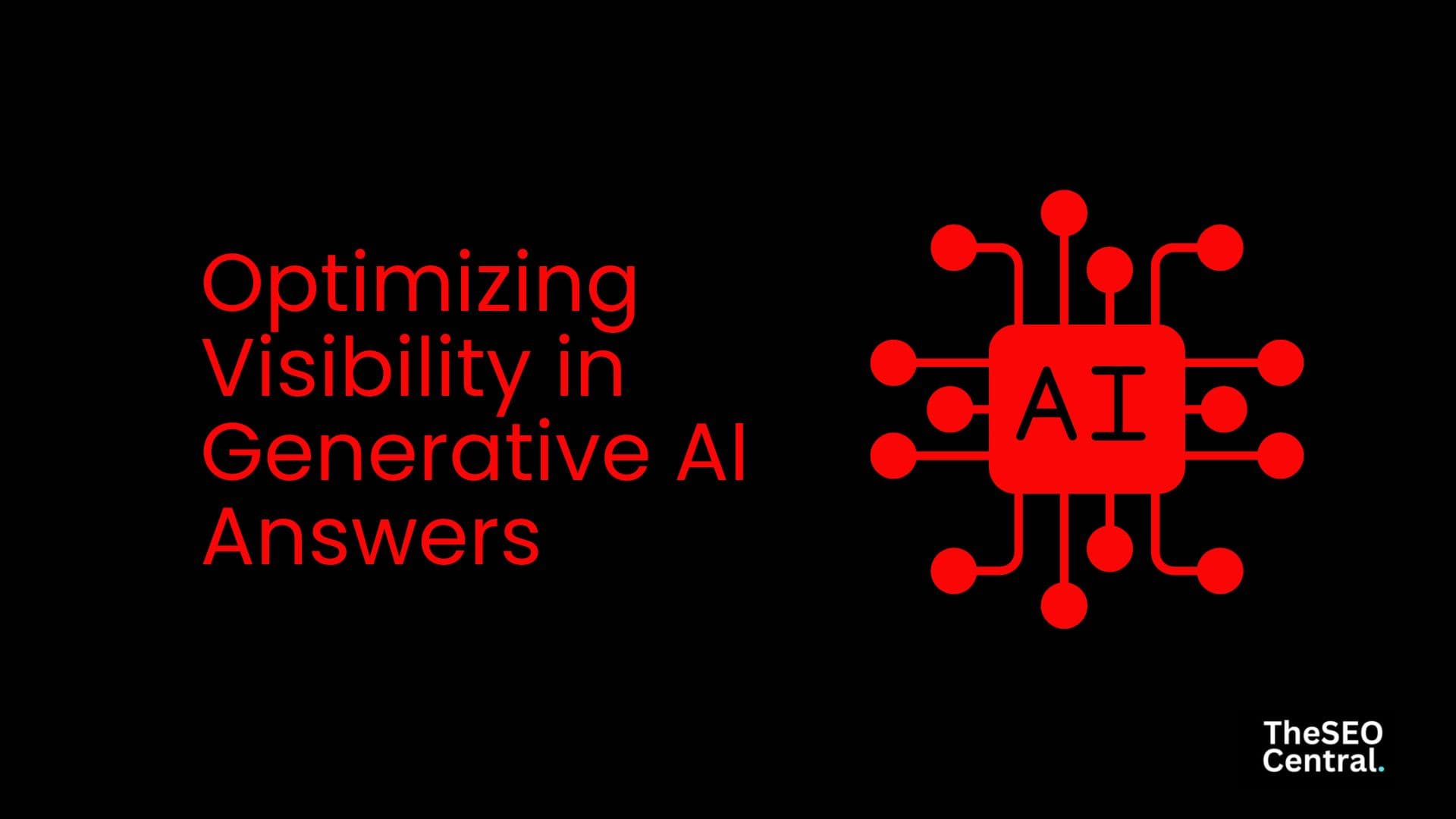 Optimizing Visibility in Generative AI Answers: LLMO, GEO, RAG, and SEO Best Practices