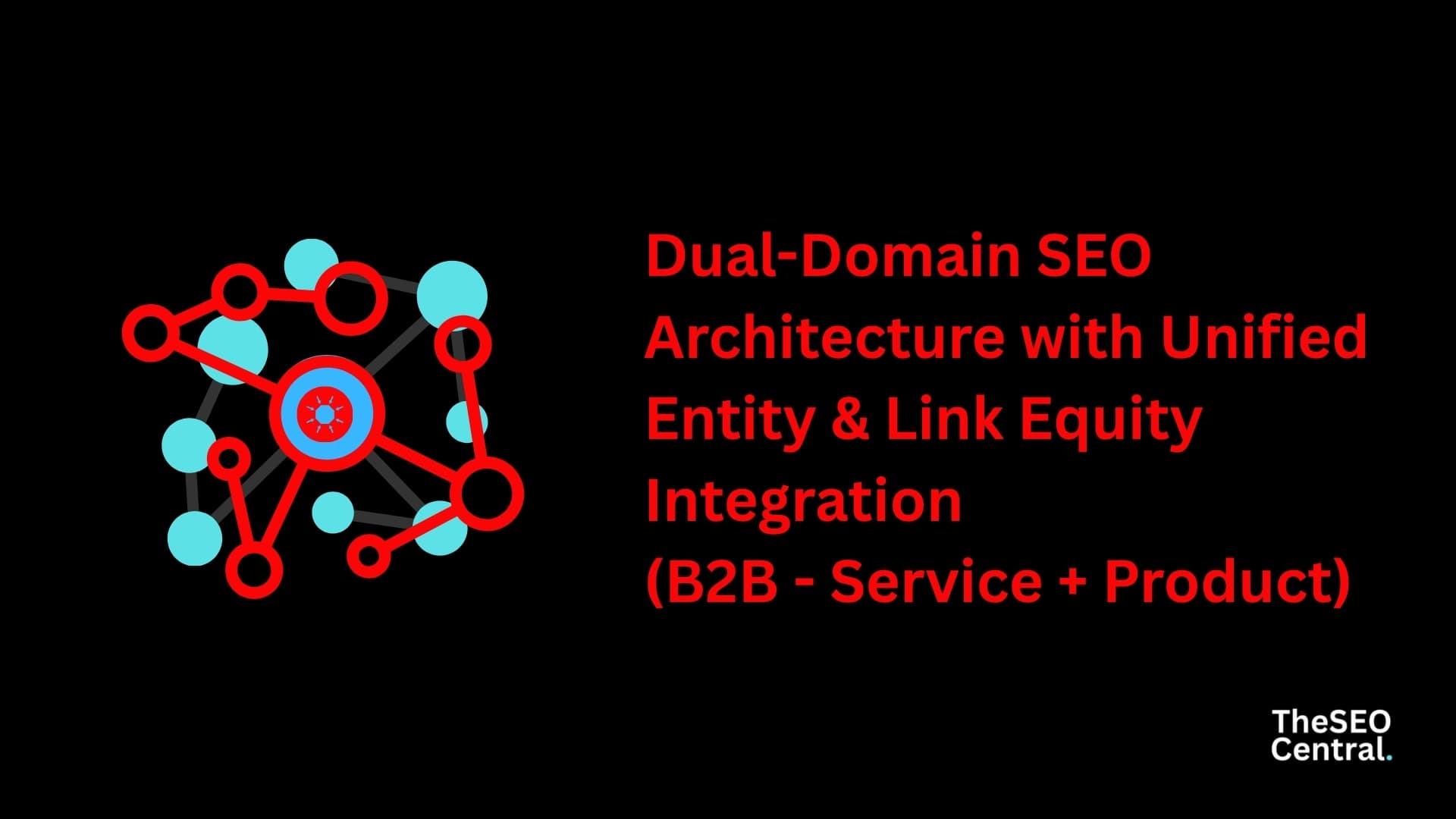 Dual-Domain SEO Architecture with Unified Entity & Link Equity Integration